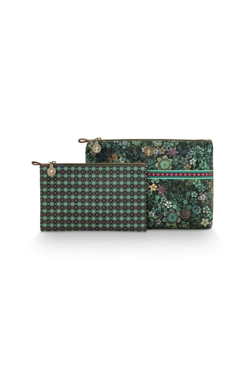 Cosmetic Bag Combi Tutti I Fiori Green 7 Cosmetic Bag Combi Tutti I Fiori Green - Image 7