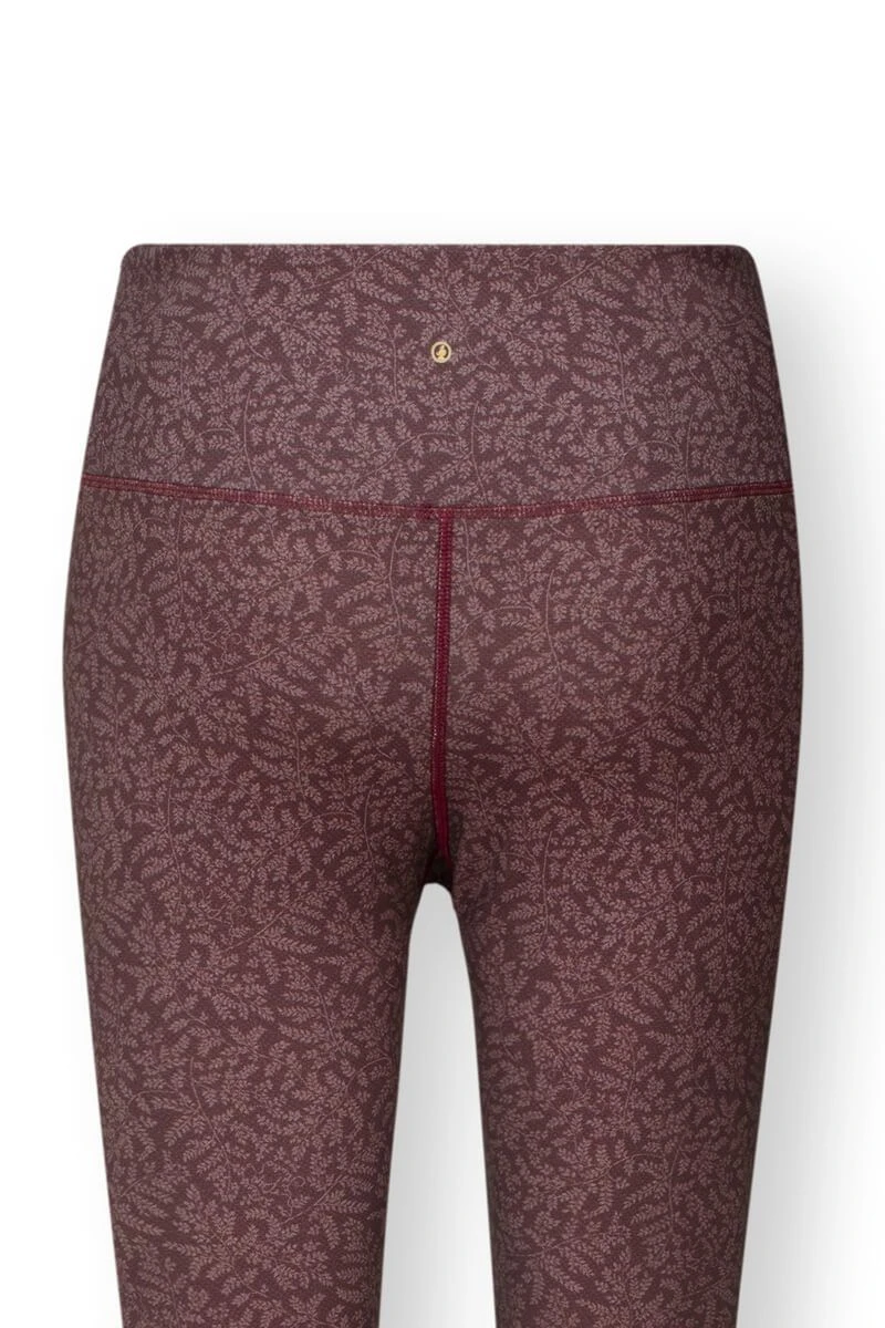 Sport Trousers Long Leafy Dots Terra Red 6 Sport Trousers Long Leafy Dots Terra Red - Image 6