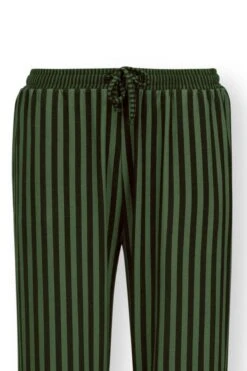 Trousers Long Sumo Stripe Dark Green -Home Comprehensive-PIP Studio 51.500.717 722 1 dt1