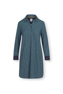 Nightdress Leafy Dots Blue