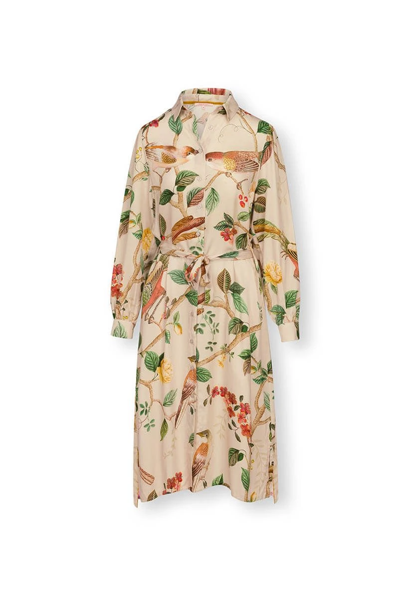 Dress Long Sleeve Good Nightingale Sand 2 Dress Long Sleeve Good Nightingale Sand - Image 2