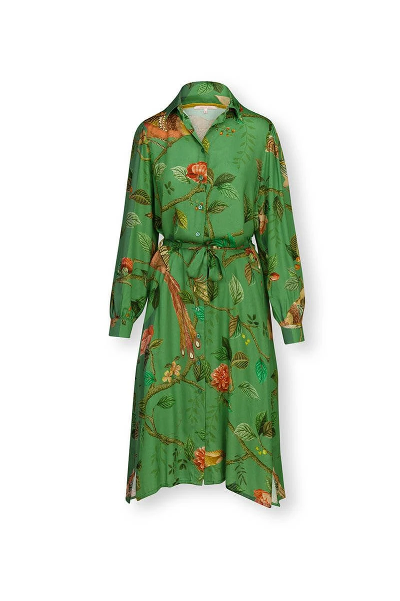 Dress Long Sleeve Good Nightingale Green 2 Dress Long Sleeve Good Nightingale Green - Image 2