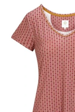 Nightdress Short Sleeve Tegola Pink -Home Comprehensive-PIP Studio 51.504.181 186 01 dt