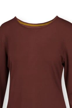 Top Long Sleeve Solid Terra Red 8 Top Long Sleeve Solid Terra Red -Home Comprehensive-PIP Studio 51.511.495 500 1 dt1 1