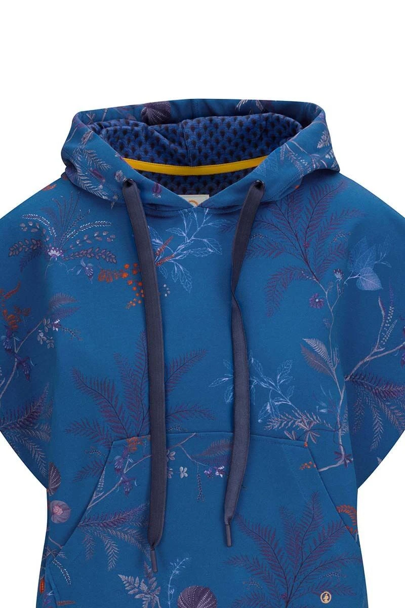 Hoodie Short Sleeve Isola Blue 3 Hoodie Short Sleeve Isola Blue - Image 3