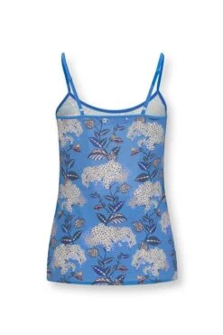 Top Sleeveless Flora Firenze Cobalt Blue -Home Comprehensive-PIP Studio 51.513.133 138 02
