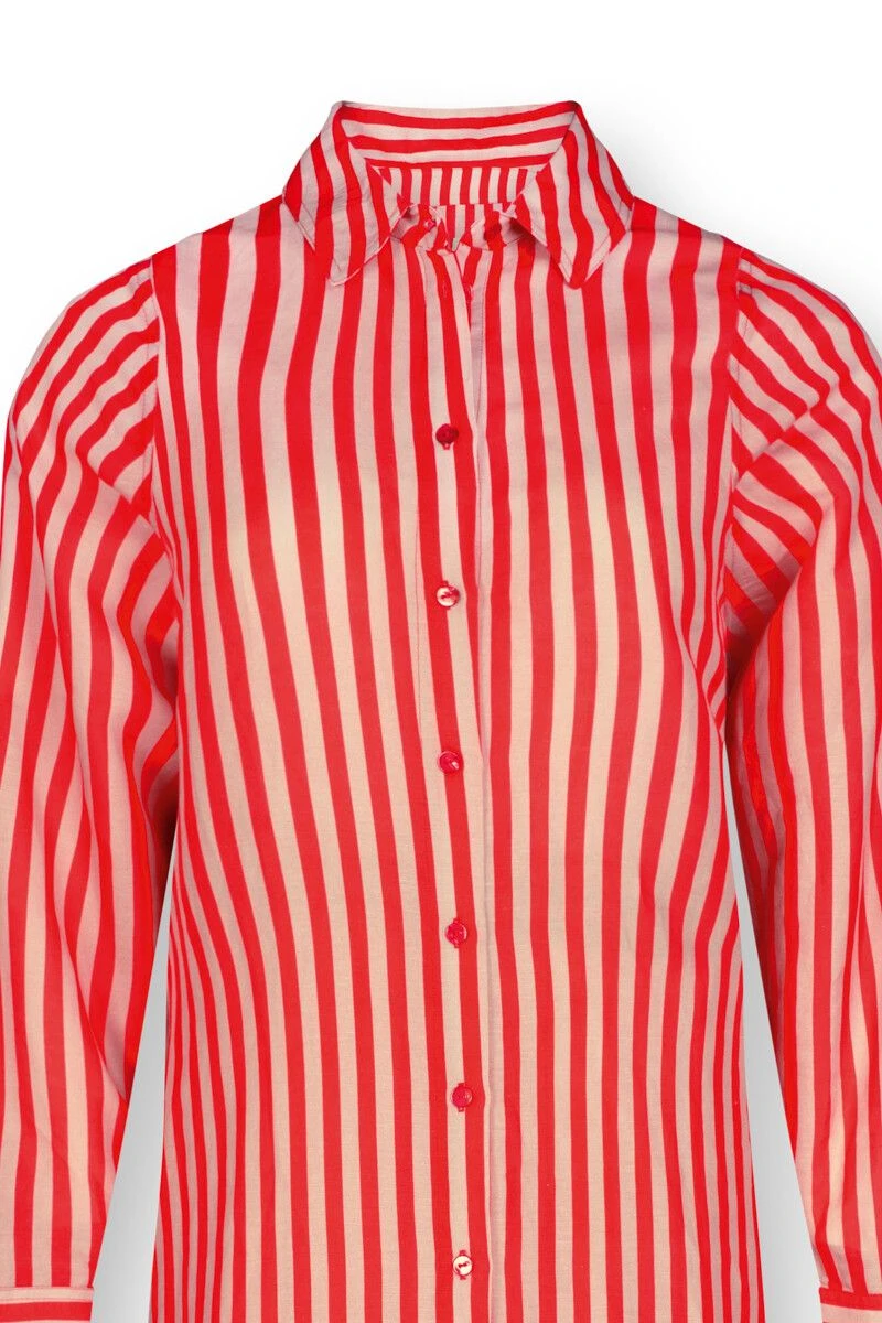 Tunic Sumo Stripe Red 4 Tunic Sumo Stripe Red - Image 4