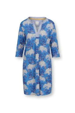 Dress Flora Firenze Cobalt Blue -Home Comprehensive-PIP Studio 51.517.127 132 01