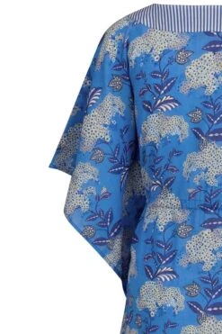 Tunic Flora Firenze Cobalt Blue 22 Tunic Flora Firenze Cobalt Blue -Home Comprehensive-PIP Studio 51.517.139 144 02 dt