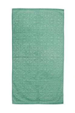 Bath Towel Set/3 Tile De Pip Green 55x100 Cm 7 Bath Towel Set/3 Tile De Pip Green 55x100 Cm -Home Comprehensive-PIP Studio 6781 pip tile de pip green towel 55x100 1