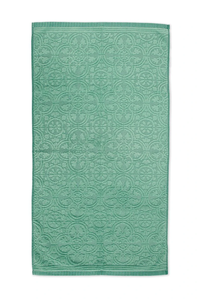 Bath Towel Set/3 Tile De Pip Green 55x100 Cm 3 Bath Towel Set/3 Tile De Pip Green 55x100 Cm - Image 3