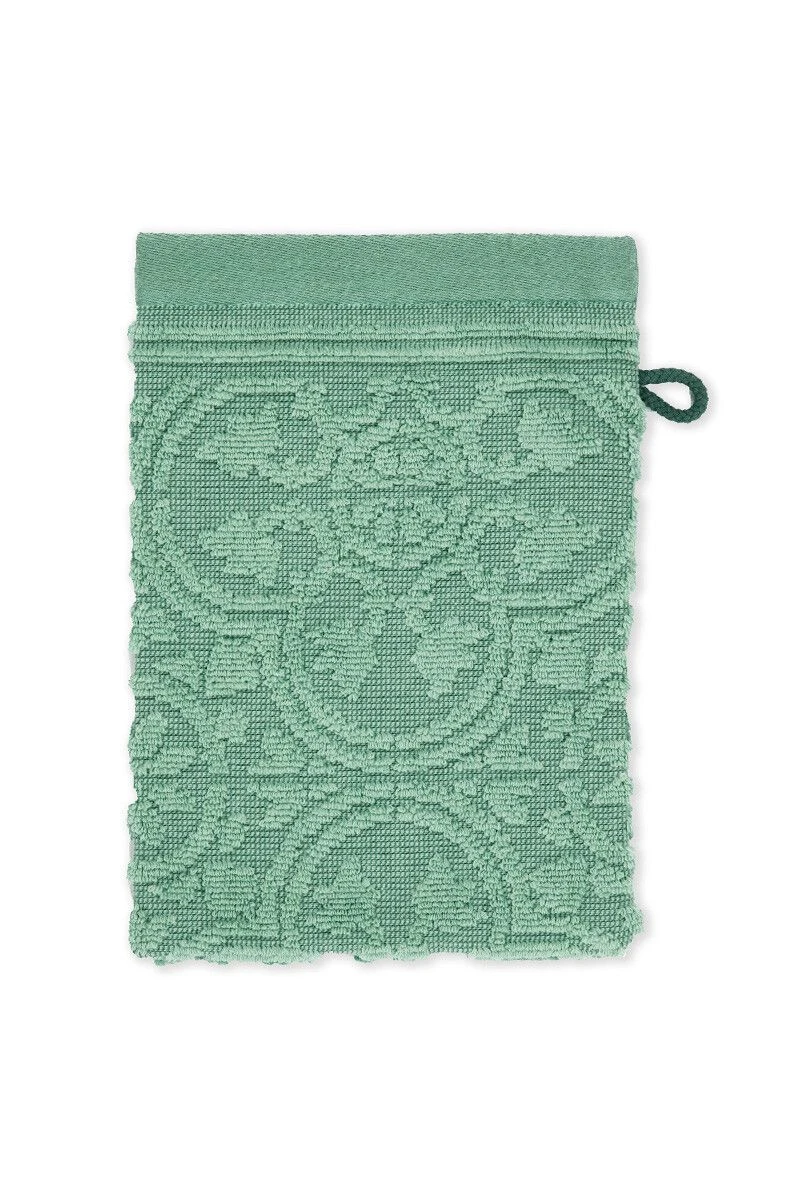 Washcloth Set/3 Tile De Pip Green 16x22 Cm 3 Washcloth Set/3 Tile De Pip Green 16x22 Cm - Image 3