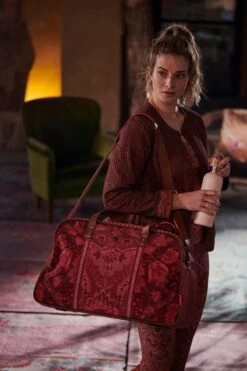 Weekend Bag Medium Kyoto Festival Dark Pink -Home Comprehensive-PIP Studio anne timmer pip fw roos 33567 800x1200