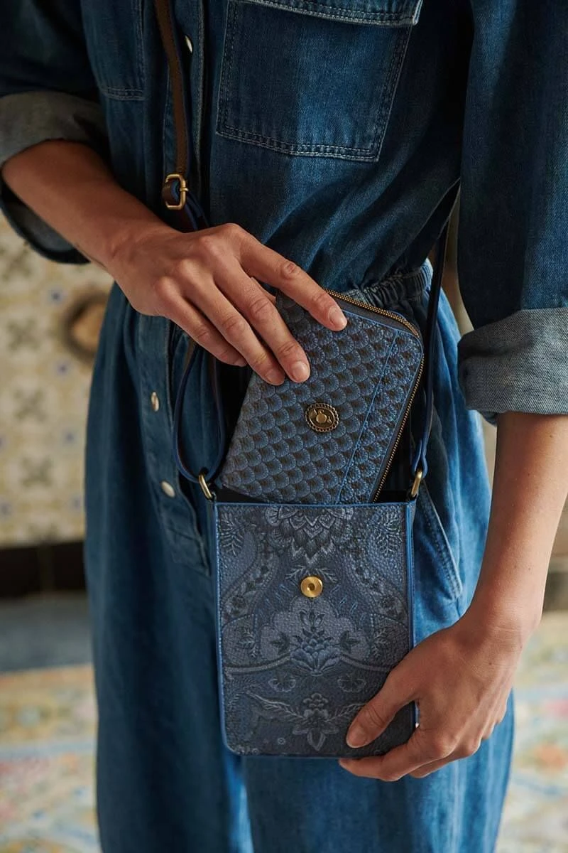 Phone Bag Kyoto Festival Blue 6 Phone Bag Kyoto Festival Blue - Image 6