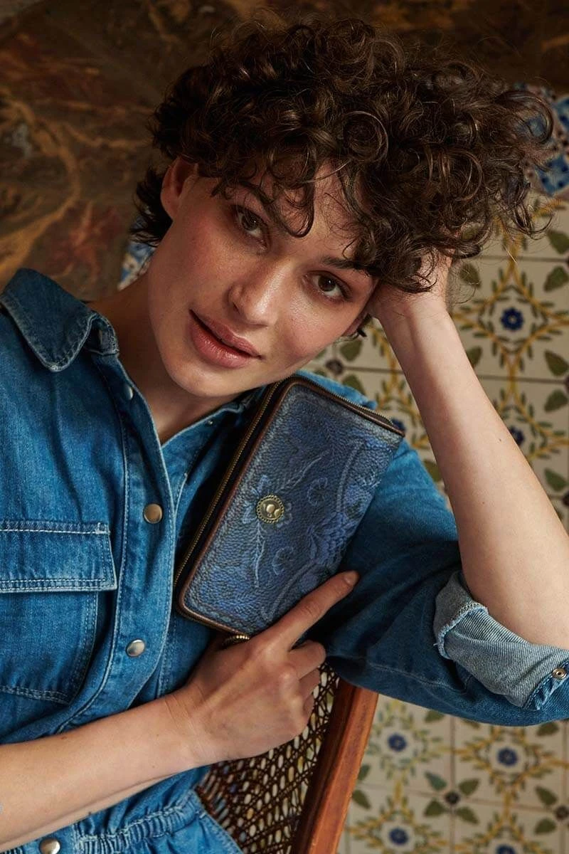 Wallet Kyoto Festival Blue 4 Wallet Kyoto Festival Blue - Image 4