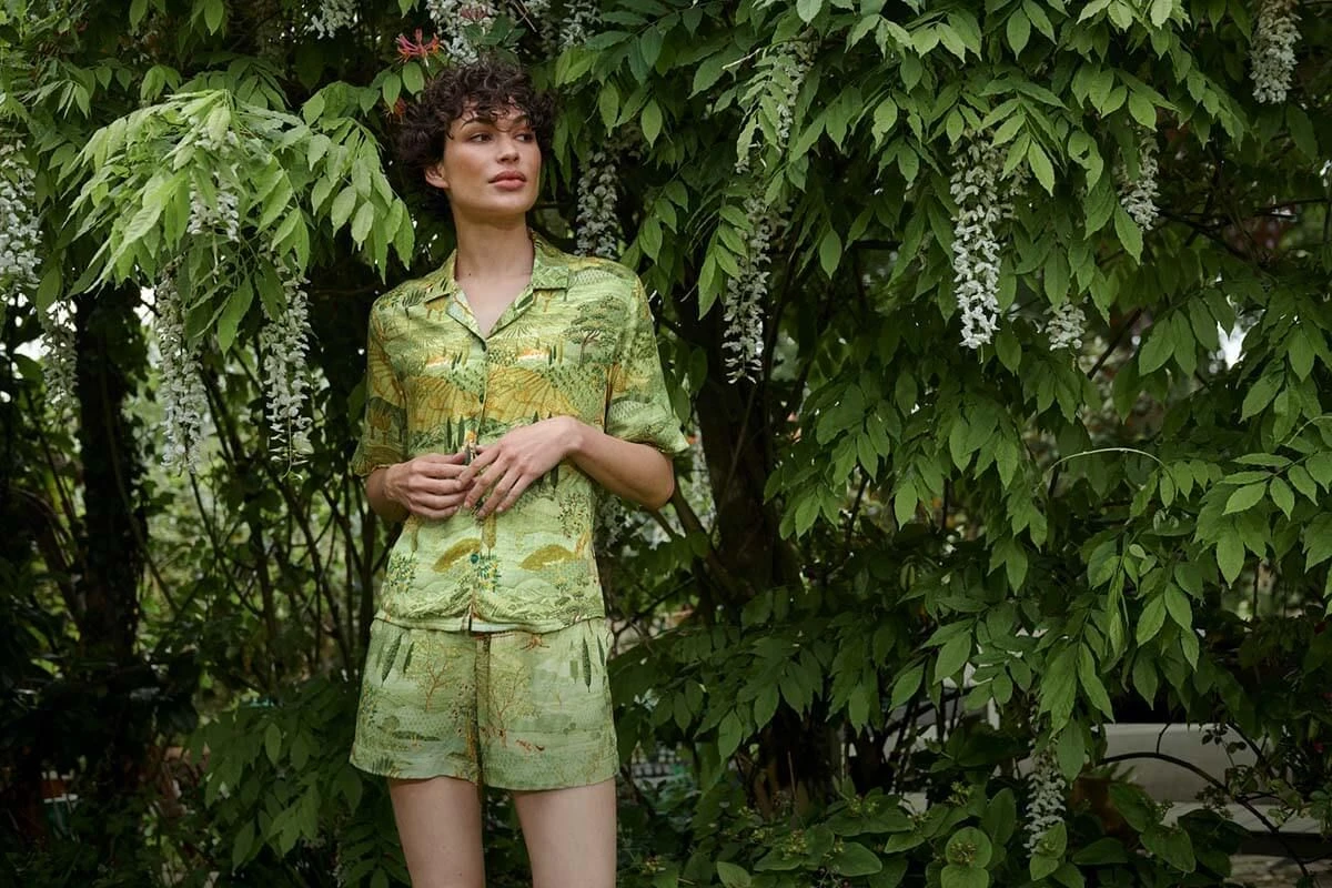 Shorts Toscana Green 2 Shorts Toscana Green - Image 2