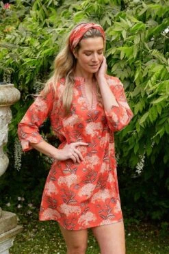 Dress Flora Firenze Coral
