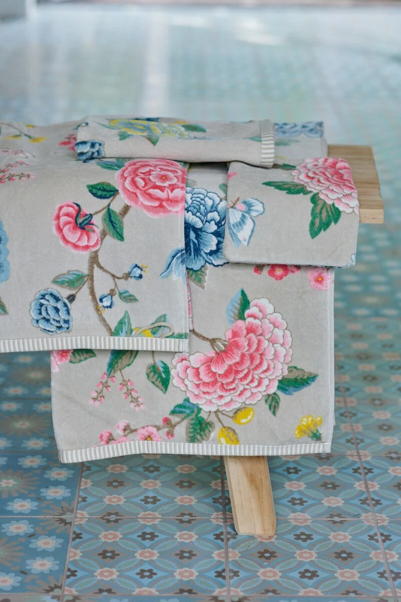 Washcloth Set/3 Good Evening Khaki 16x22 Cm 2 Washcloth Set/3 Good Evening Khaki 16x22 Cm - Image 2