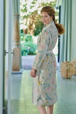 Bathrobe Les Fleurs Bathrobe Khaki -Home Comprehensive-PIP Studio bathrobe les fleurs khaki flowers pip studio 217934 6