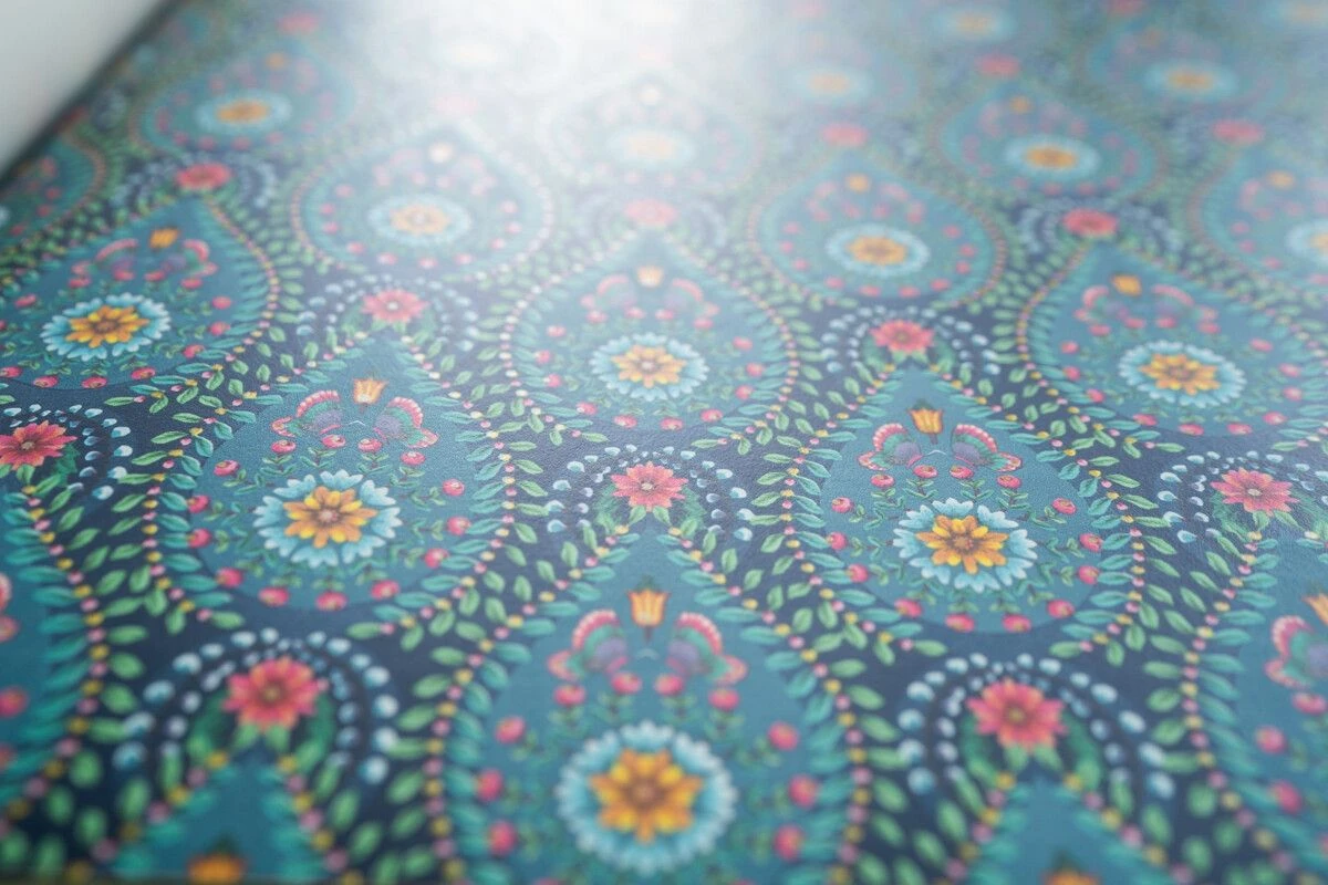 Pip Studio Raindrops Non-Woven Wallpaper Dark Blue 8 Pip Studio Raindrops Non-Woven Wallpaper Dark Blue - Image 8