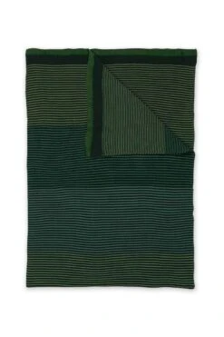 Throw Blockstripe Green