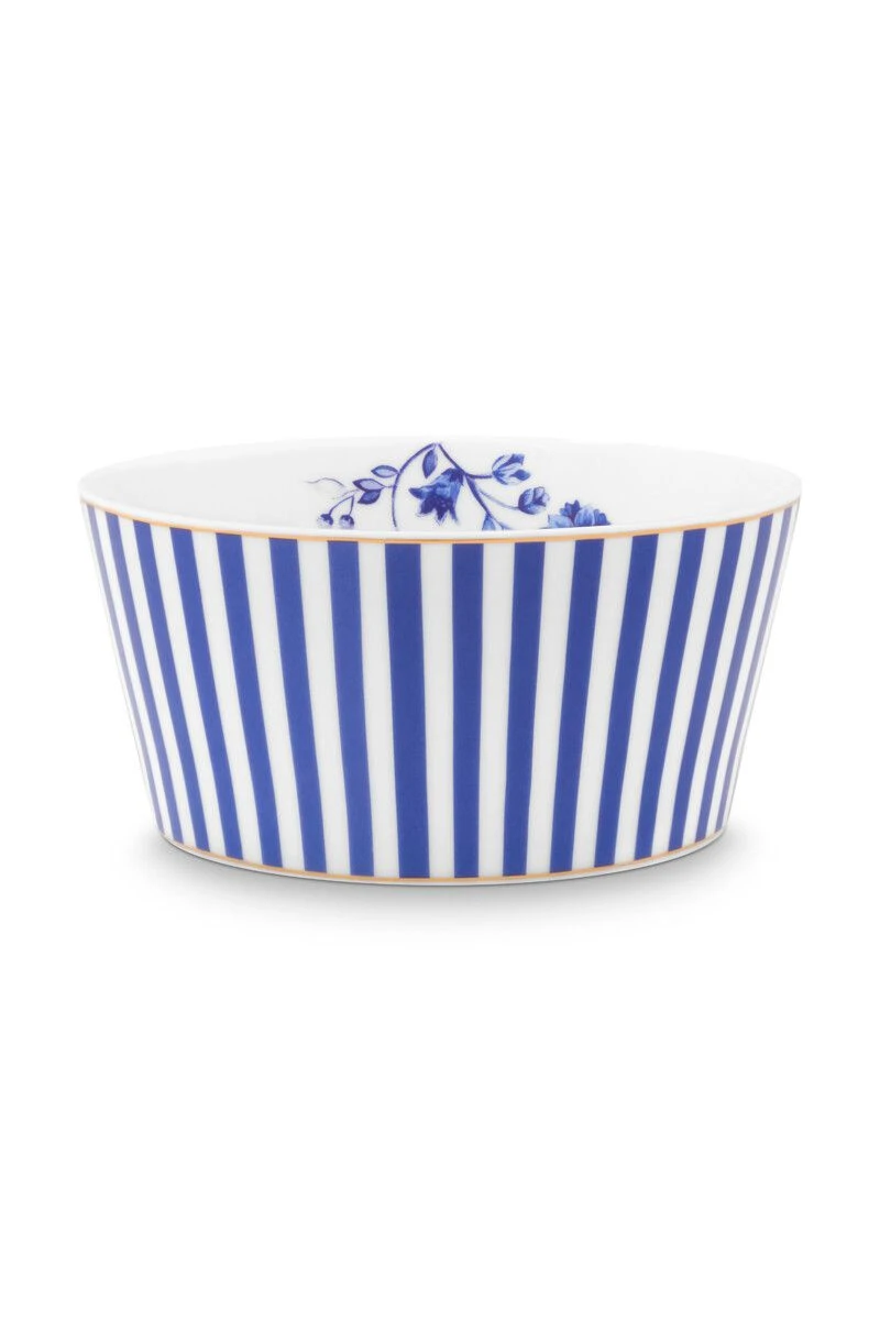 Royal Stripes Bowl Blue 12 Cm 1 Royal Stripes Bowl Blue 12 Cm