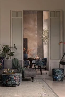 Stool Low Pip Garden Dark Blue 19 Stool Low Pip Garden Dark Blue -Home Comprehensive-PIP Studio de eekhoorn fw22 pip garden 02 lr