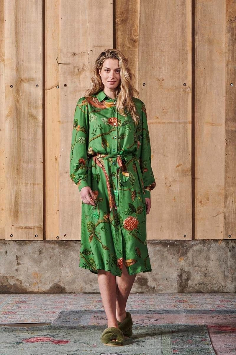 Dress Long Sleeve Good Nightingale Green 1 Dress Long Sleeve Good Nightingale Green