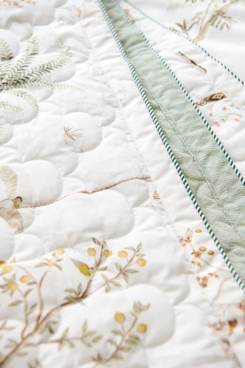 Quilt Giardini Di Frutta White 3 Quilt Giardini Di Frutta White - Image 3