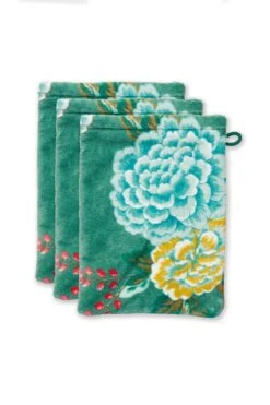 Washcloth Set/3 Good Evening Green 16x22 Cm