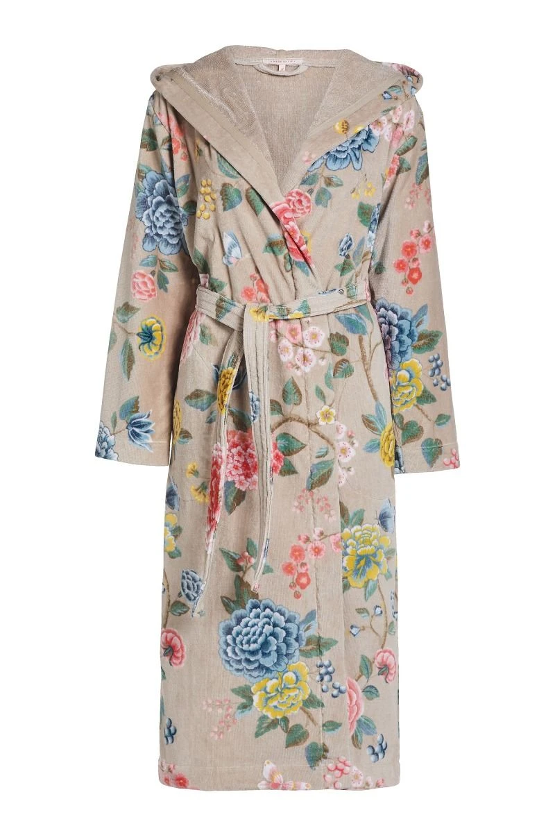 Bathrobe Good Evening Khaki 1 Bathrobe Good Evening Khaki