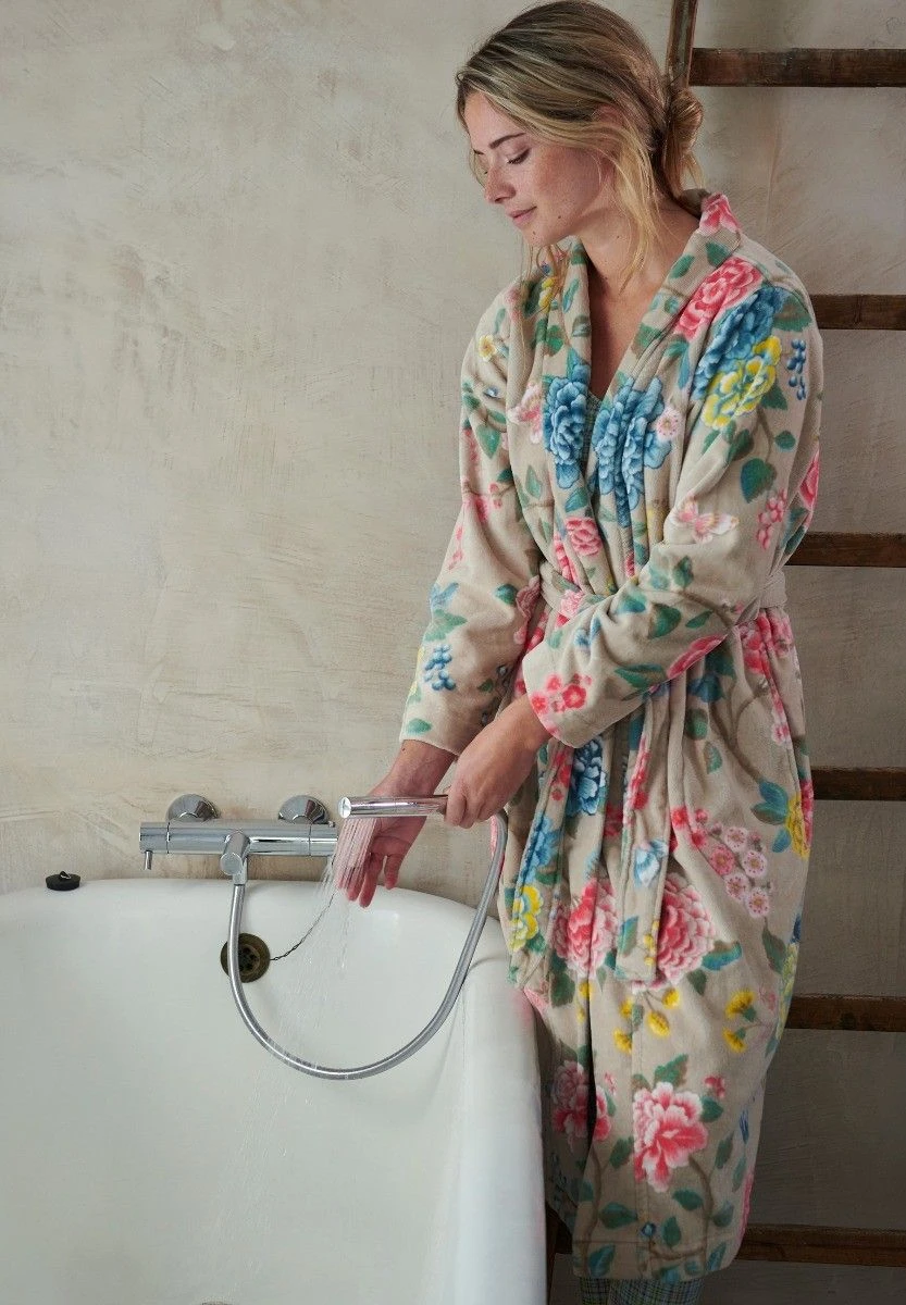 Bathrobe Good Evening Khaki 3 Bathrobe Good Evening Khaki - Image 3