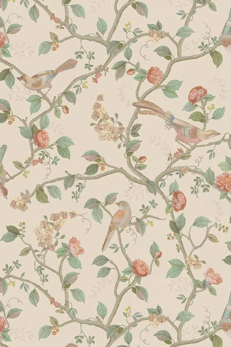 Pip Studio Good Nightingale Non-Woven Wallpaper Off White 6 Pip Studio Good Nightingale Non-Woven Wallpaper Off White - Image 6