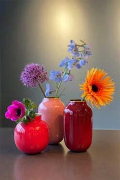 Round Mini Vase Red 10 Cm -Home Comprehensive-PIP Studio img 4660 2