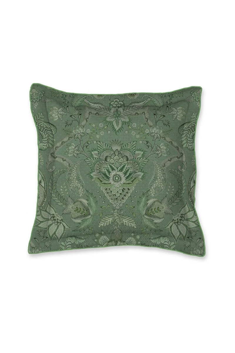 Cushion Square Kyoto Nights Green 1 Cushion Square Kyoto Nights Green
