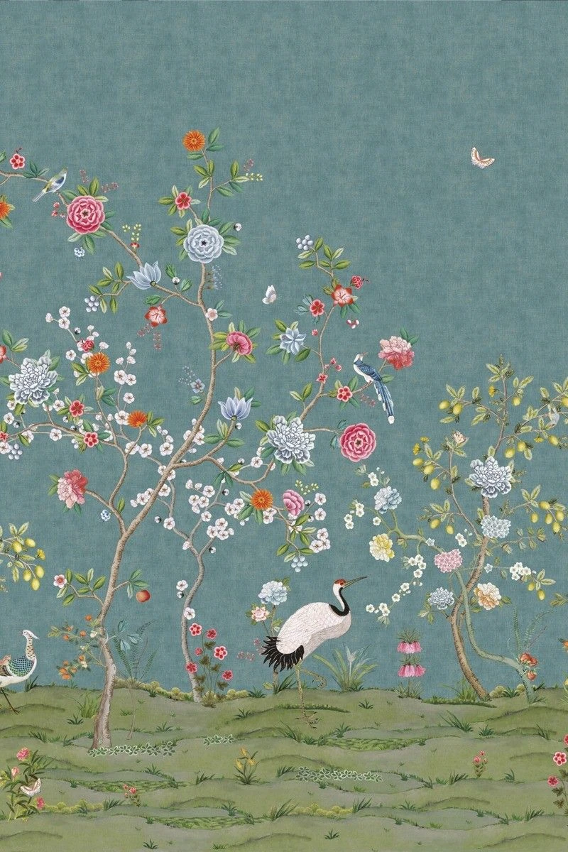 Pip Studio Good Morning Wallpower Dark Blue 2 Pip Studio Good Morning Wallpower Dark Blue - Image 2