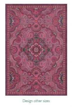 Carpet Moon Delight By Pip Dark Pink -Home Comprehensive-PIP Studio moon delight darkpink othersizes row 1