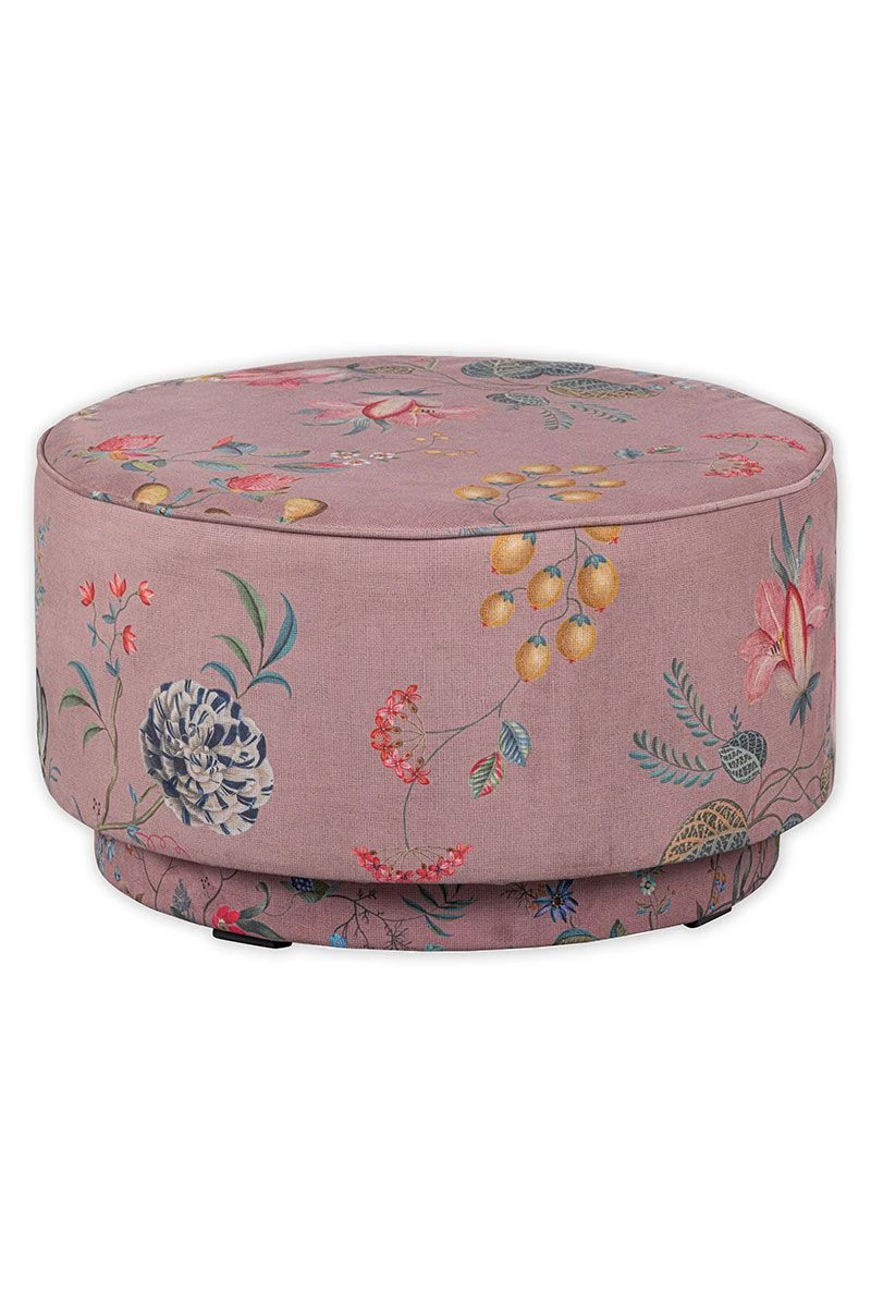 Stool Low Fleur Grandeur Pink 7 Stool Low Fleur Grandeur Pink - Image 7