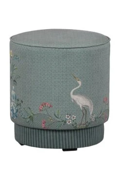 Stool High Jolie Green 15 Stool High Jolie Green -Home Comprehensive-PIP Studio pip 002 g m 01 vs pip poef jolie groen medium