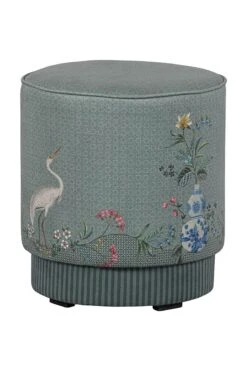 Stool High Jolie Green 11 Stool High Jolie Green -Home Comprehensive-PIP Studio pip 002 g m 02 vs pip poef jolie groen medium