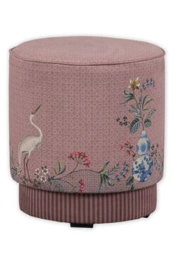 Stool High Jolie Pink -Home Comprehensive-PIP Studio pip 002 p m 02 vs pip poef jolie roze medium