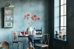 Flower Festival Cappuccino Cup & Saucer Light Blue -Home Comprehensive-PIP Studio pip flower festival 03 lowres