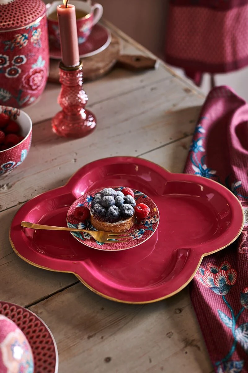 Fancy Tray Small Pink 2 Fancy Tray Small Pink - Image 2