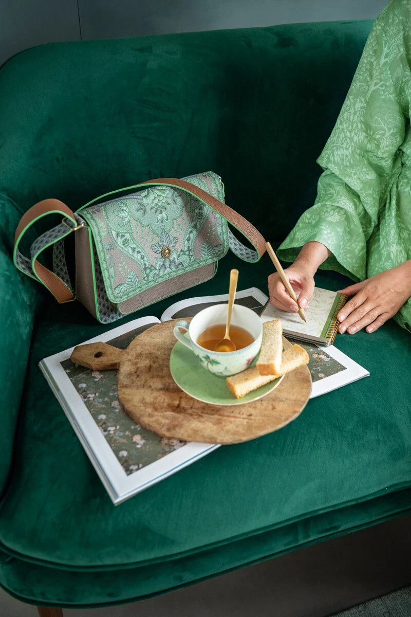 Cross Body Kyoto Festival Green 2 Cross Body Kyoto Festival Green - Image 2