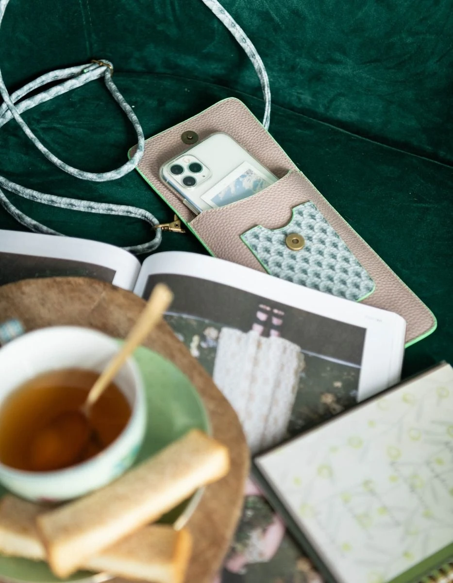 Phone Bag Kyoto Festival Green/Khaki 5 Phone Bag Kyoto Festival Green/Khaki - Image 5