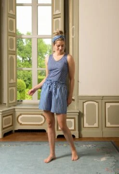 Shorts Sumo Stripe Blue -Home Comprehensive-PIP Studio pip homewear lb 1404 lowres