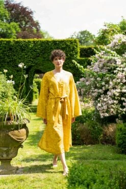 Dress Origami Yellow -Home Comprehensive-PIP Studio pip homewear 1049 lowres kopie 2