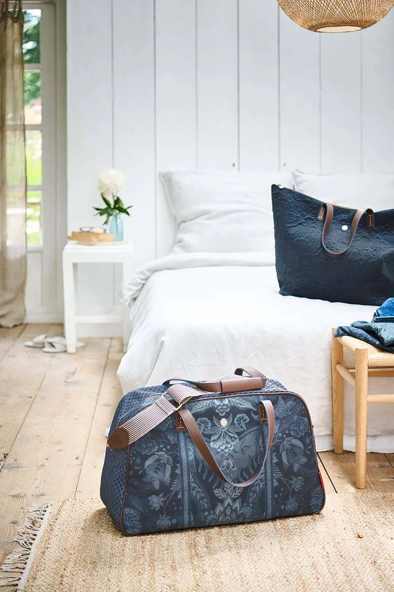 Weekend Bag Medium Kyoto Festival Blue 4 Weekend Bag Medium Kyoto Festival Blue - Image 4