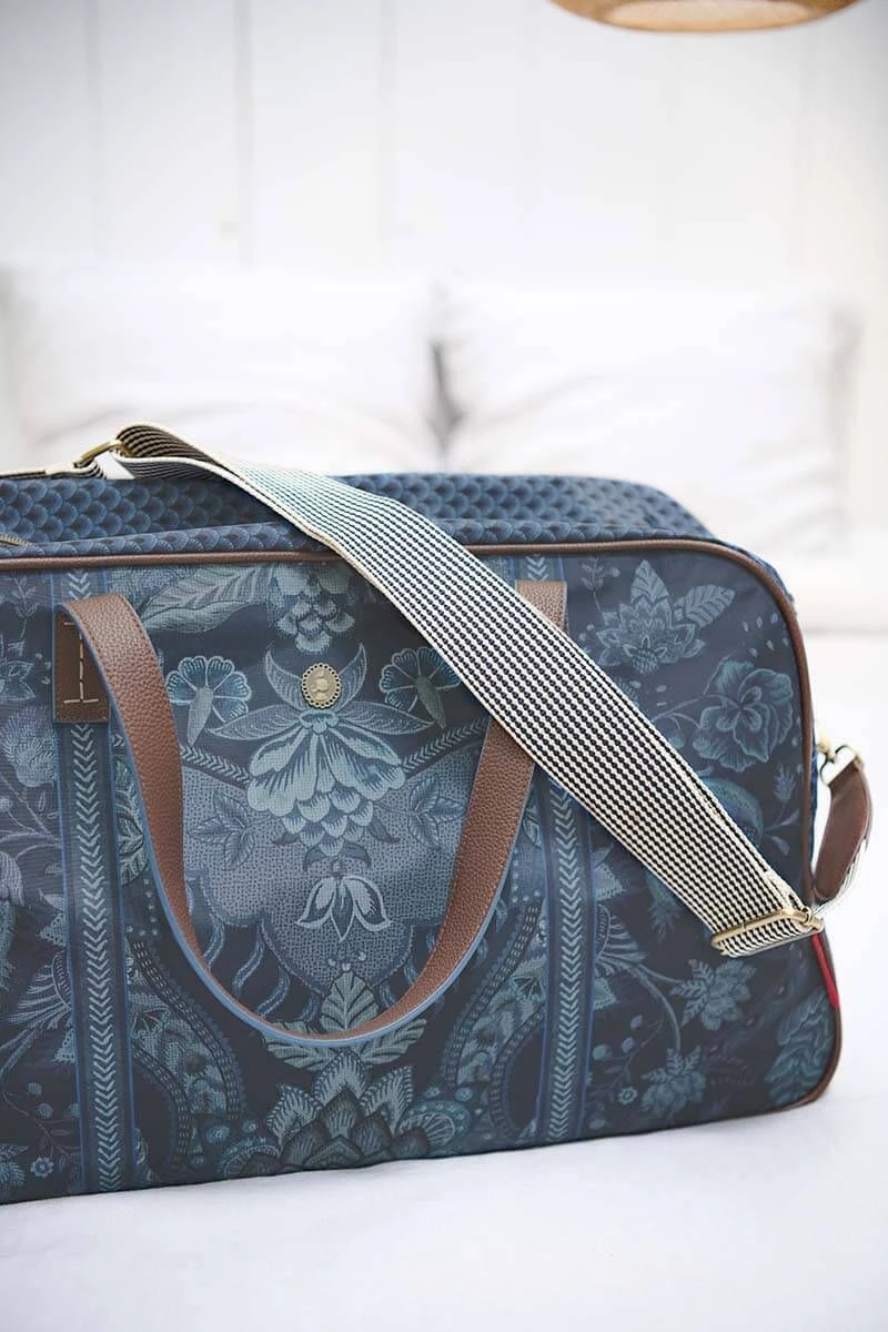 Weekend Bag Medium Kyoto Festival Blue 7 Weekend Bag Medium Kyoto Festival Blue - Image 7