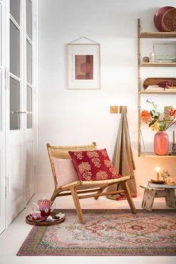 Oval Metal Vase Old Pink 30 Cm -Home Comprehensive-PIP Studio pip 049 3